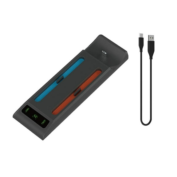 KRONDO 3 In 1 Gaming Controller Charger For Switch2 PRO Left And Right Controller Charger For NS2 With Charging Indicator