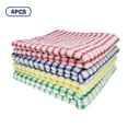 thumbnail image 1 of KRONDO 4 Pack Dish Cloths for Washing Dishes Dish Rags for Drying Dishes Kitchen Wash Clothes and Dish Towels, 1 of 9