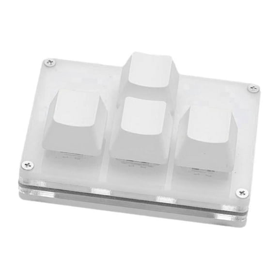 KRONDO 4 keys Mini Keyboard Keys Up, Down, Left, Right WASD Shortcuts Keypad USB E2A5 Mechanical Custom