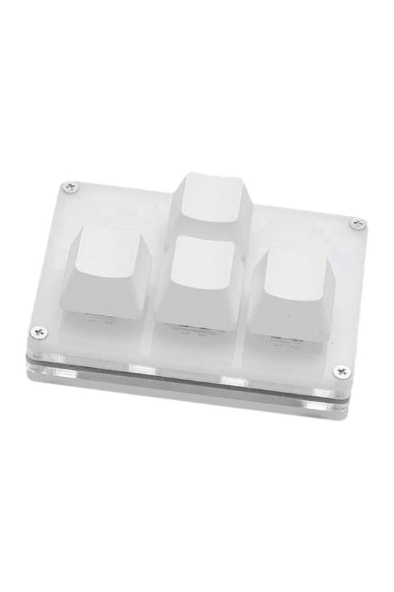 4 keys Mini Keyboard Keys Up, Down, Left, Right WASD Shortcuts Keypad USB E2A5 Mechanical Custom