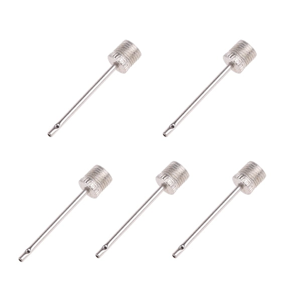 KRONDO 5PCS Sport Ball Inflating Pump Needle For Football Basketball Soccer Steel F2k9 Inflatable Pin Pump Adaptor