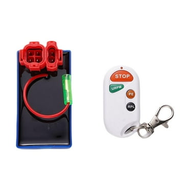 6-Pin AC Tuning CDI With Remote – 25km/h Speed Limiter Bypass For 50cc GY6 Scooters