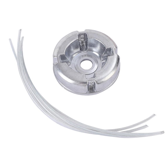 KRONDO Aluminum String Trimmer Head - Universal Quick Load Replacement for Lawn Mowers, White, 1 Pack