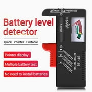 KRONDO BT-168 Battery Volt Tester Multi Size Battery Tester Checker for AA/AAA/C/D/9V/1.5V Button Cell Batteries, Universal Meter Indicate Volt Tester Checker with Accurate Digital Screen