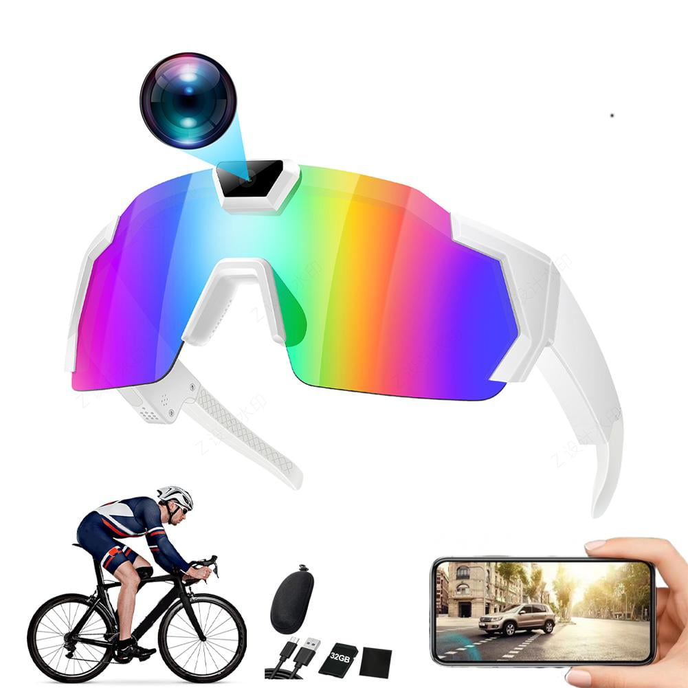 KRONDO 4K Baseball Glasses with Camera, 2026 Upgrade Smart Sunglasses with Camera, HD Video Recording for Outdoor Sports Men Women