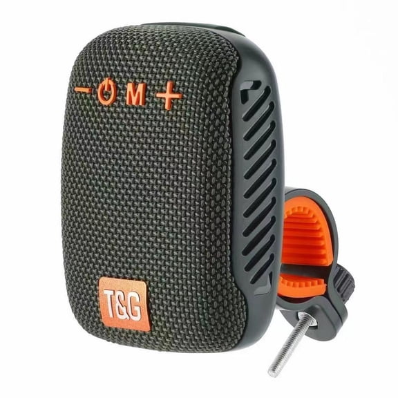 KRONDO Bluetooth 5.3 Speaker IPX5 Waterproof, 3H Playtime, 5W Compact Design for Cycling, 1.97x3.94x2.83 Inch
