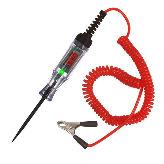 KRONDO Car Truck Voltage Circuit Tester 6V 12V 24V Test Pen Light Bulb Tools