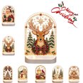 thumbnail image 1 of KRONDO Christmas Diaamond-Art Night Light, 3D Pear-l Painting Kit with Warm LED Base for Beginners, 1 of 7