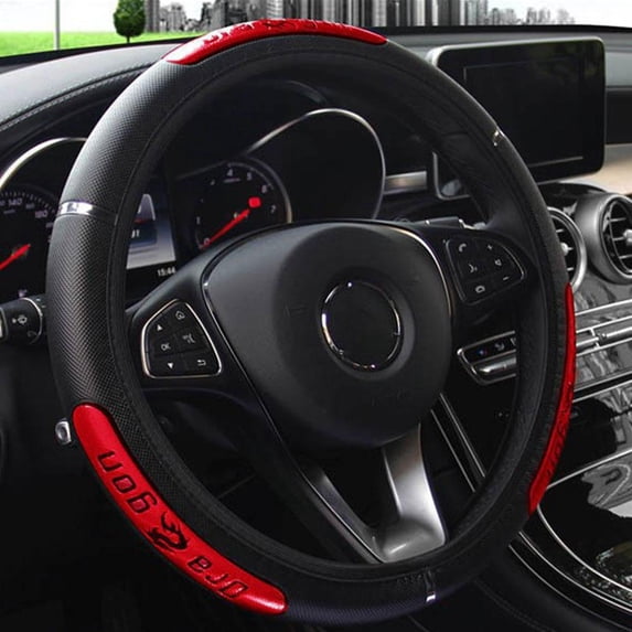 KRONDO Cool Dragon Design Car Steering Wheel Covers Reflective Steering New W0 F3Q