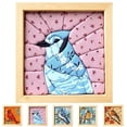 thumbnail image 1 of KRONDO DIY Fabric Art Kit, No-Sew Craft with Wooden Frame & Tucking Tool for Wall Decor & Relaxing Hobby, 1 of 6