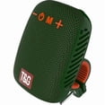 thumbnail image 1 of KRONDO Dark Green Advanced Bluetooth 5.3 Portable Speaker, IPX5 Waterproof, Cycling Outdoor Durable Design, 1 of 10