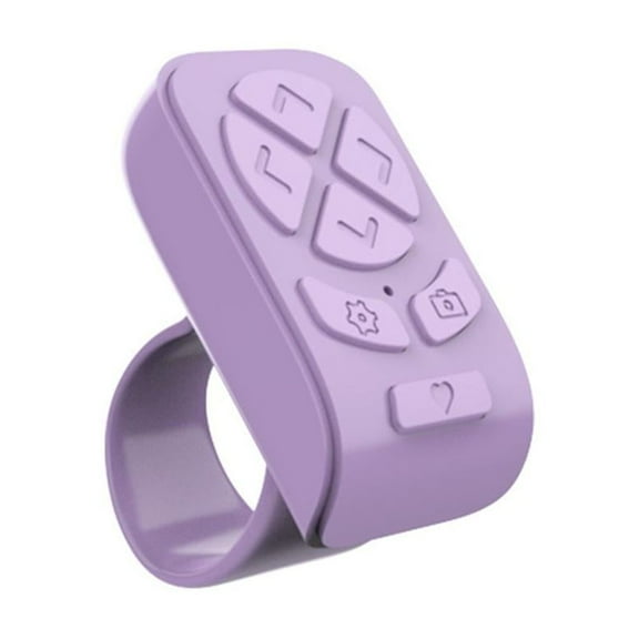 KRONDO Fingertip Wireless Bluetooth Remote Control, E-book Page Turner,bluetooth 5.2 Control,rechargeable, Camera Shutter, for Videos,photos,novels ()