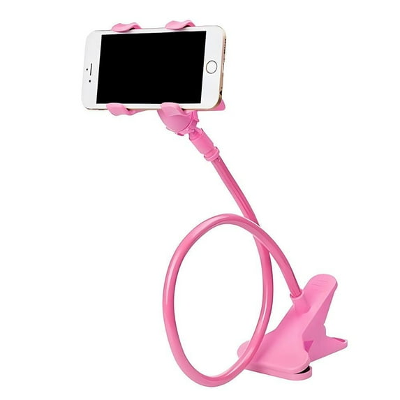 KRONDO Flexible Mobile Phone Holder for Bed - Universal Clip Bracket for Smartphone
