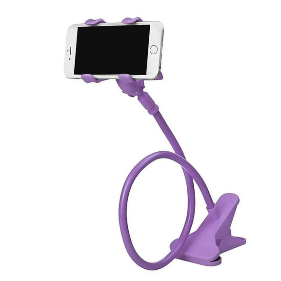 KRONDO Flexible Mobile Phone Holder for Bed - Universal Clip Bracket for Smartphone