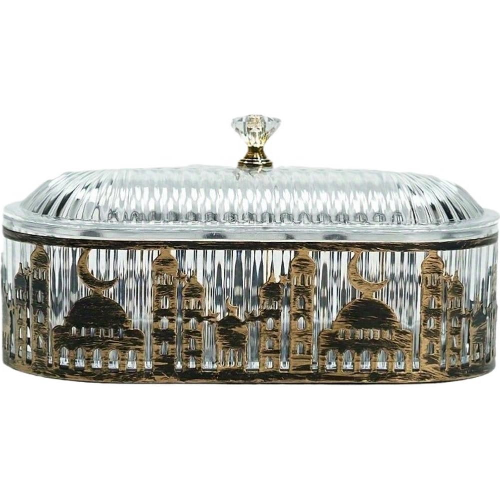 KRONDO Middle Eastern Snack Serving Tray, Holiday Serving Platter with ...