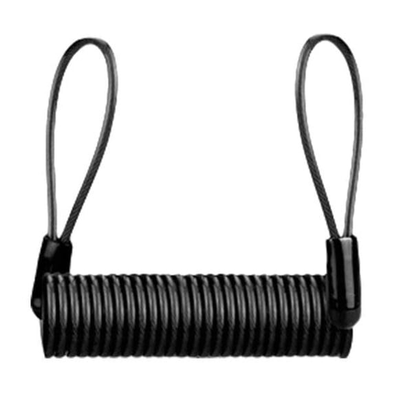 KRONDO Motorcycle Bike Alarm Brake Disc Lock Security Reminder Cable Stretch Rope