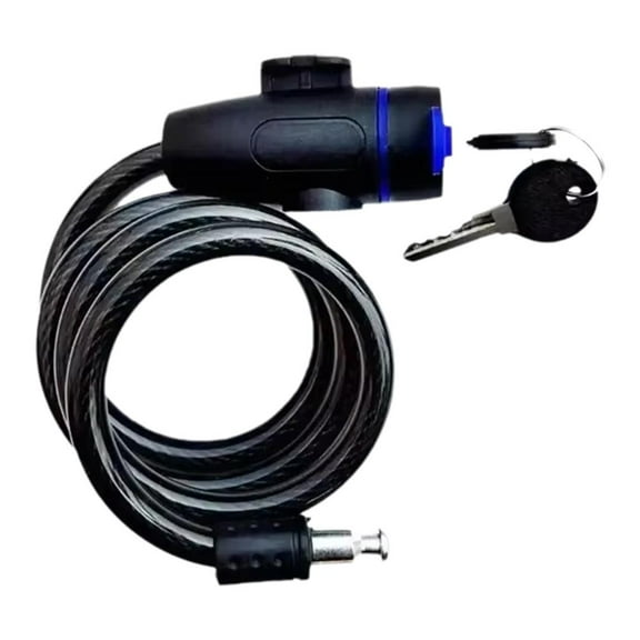 KRONDO Motorcycle Lock Bicycle Fixed Portable Anti-theft Steel Wire Chain Lock Q1