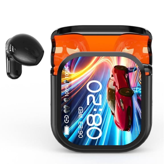 KRONDO NE20 Bluetooth 5.4 LED Display High Fidelity Waterproof Wireless Earphones, Ne20 Earbuds, Ai Translation Real Time, 48H Battery Touchscreen Noise Cancelling in-Ear Earphones for Sports