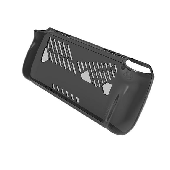 KRONDO NEW TPU Soft Rubber Protective Shell With Bracket For ROG ALLY X Game Console Cover Ergonomical X For ROG Protective S6W3 ALLY