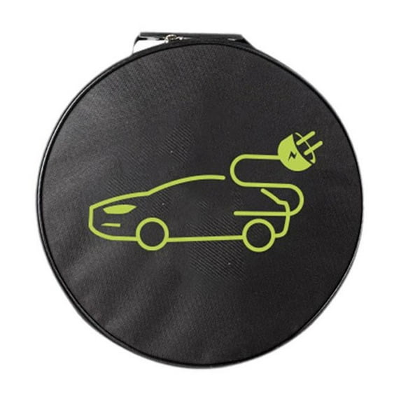 KRONDO Oxford Cloth EV Car Charging Cable Storage Carry Bag For Electric Vehicle Charging Shockproof Portable Shape Square Bag Cable