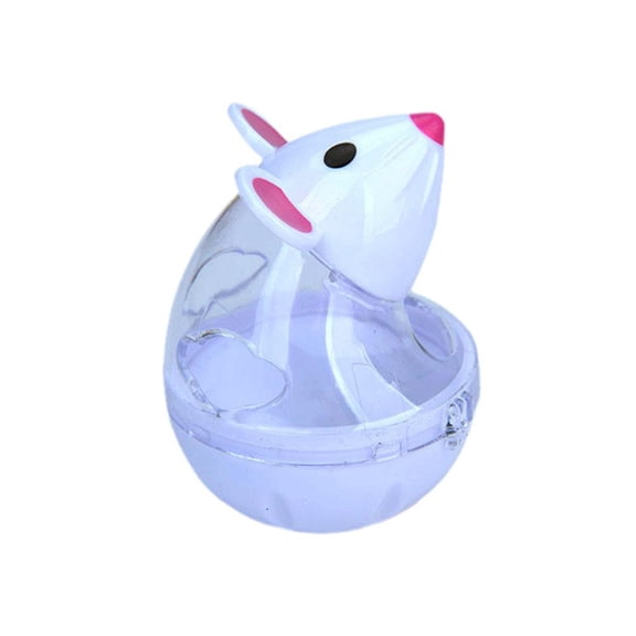 KRONDO Pet Cat Dog Tumbler Feeder Leakage Food Dispenser Treat Ball Mice Toy US