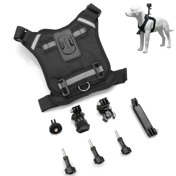 KRONDO Pet Dog Shooting Harness, Front Chest and Back View