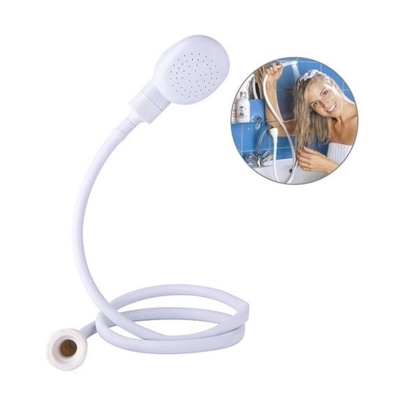 KRONDO Portable Pet Shower Sprayer with Faucet Adapter - Adjustable Hose for Dog Bathing in Tub or Sink