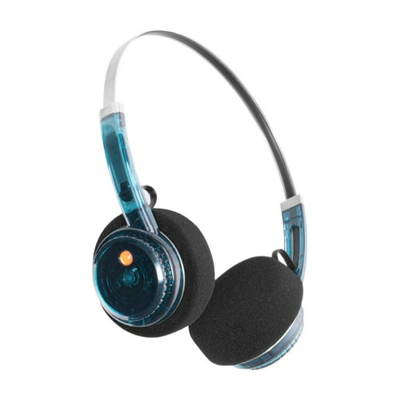 KRONDO Retro Mecha Wireless Headphones, Rechargable Headset, Rotary Volume Long Battery NoiseReduction, Suitable for Running Sports Gaming Computer