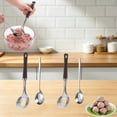 thumbnail image 1 of KRONDO Stainless Steel Meatball Maker Set, Manual Press Tool with Spoon for Home Kitchen, Meal Prep & Appetizers, 1 of 10