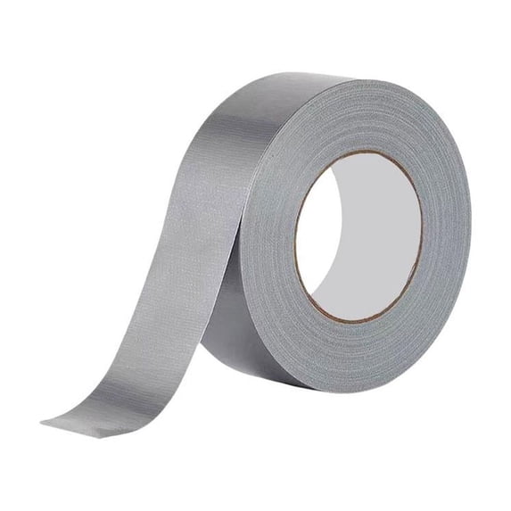 KRONDO Strong Duct Tape, Heavy Duty Waterproof, Strong Adhesive Flexible Industrial Gray Masking Tape, Tear by Hand, No Residue, for Indoor Outdoor Repairs