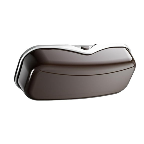 KRONDO Sunglasses Holder for Car Visor,Car Sunglasses Holder,Glasses Clip Hard Shell Auto Visor Sun Glasses Case,Universal Sun Visors Glasses Clip Flocking Lining Auto Eyeglasses Organizer Box