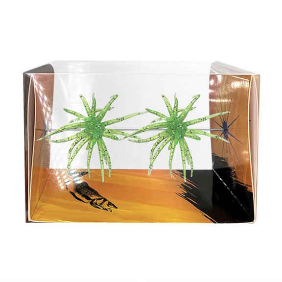 KRONDO Tentacle Creature Lure,Finesse Lifelike Fishing Lures with Multiple Tentacles,Soft Plastic Baits for Bass Fishing,Drop Shot,Wacky Rig/Neko Rig and Finesse,Slow Sinking