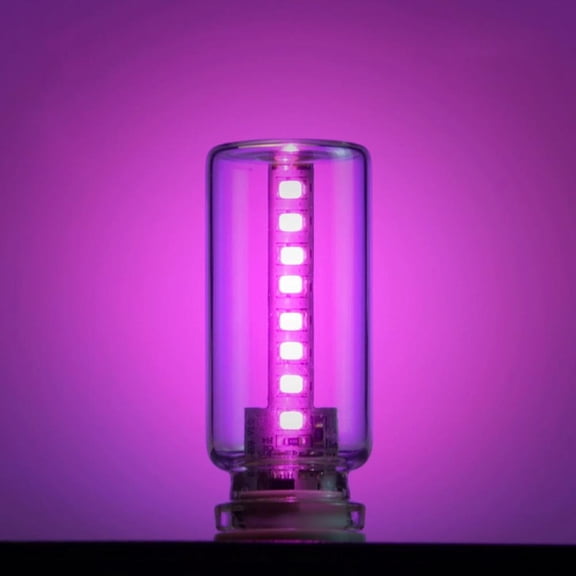 KRONDO USB LED Ambient Mood Light with Touch Control, Retro Glass Bottle Car Interior Lamp, Dimmable Led Night Light Ambient for Bedroom, Truck, or Automotive Decoration, Car Accessories