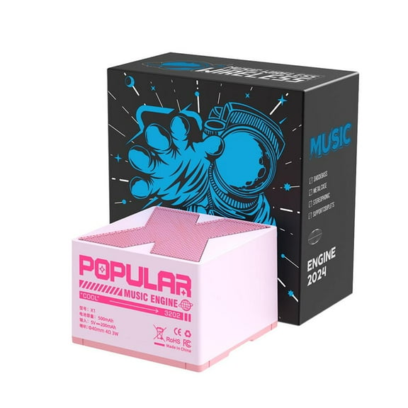 KRONDO X1 Bluetooth 5.0 Speakers Mini Audio Portable Speaker Box Player Sound Rechargeable HIFI USB