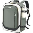 thumbnail image 1 of KROSER 40L Travel Backpack for Women, Airline Approved Carry On Backpack with 2 Packing Cubes, Waterproof Personal Item Bag Fits 17.3" Laptop, TSA Traveling Essentials Weekender Overnight Backpack, 1 of 8