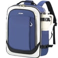 thumbnail image 1 of KROSER 40L Travel Backpack for Women, Airline Approved Carry On Backpack with 2 Packing Cubes, Waterproof Personal Item Bag Fits 17.3" Laptop, TSA Traveling Essentials Weekender Overnight Backpack, 1 of 8