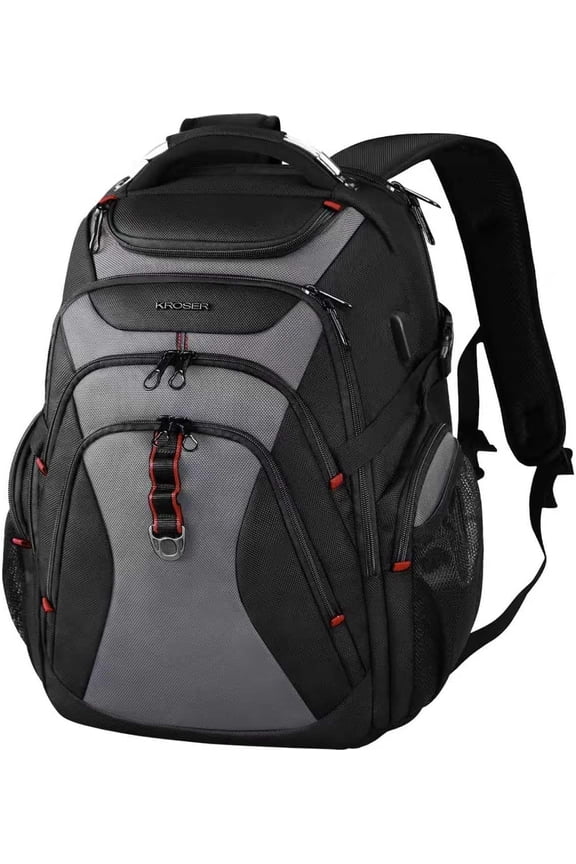 Durable Fabric 17.3-Inch Laptop Backpack