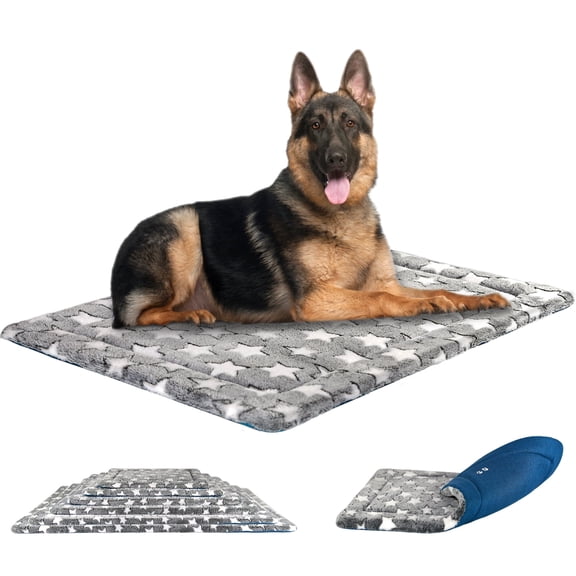 KROSER Dog Beds Washable Crate Mat for XXL-Large Dogs Bed