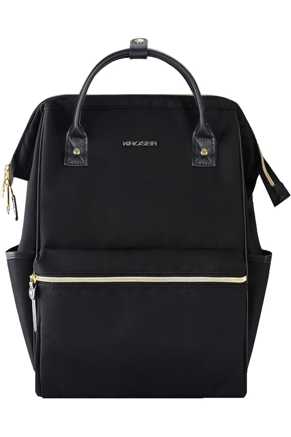 Laptop Backpack 17" Computer Backpack Casual Daypack Travel Business Work Bag-Black