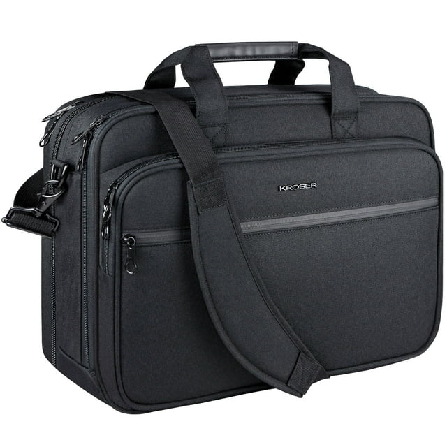 KROSER Laptop Bag Briefcase Up to 17.3" Laptop Messenger Bag Computer