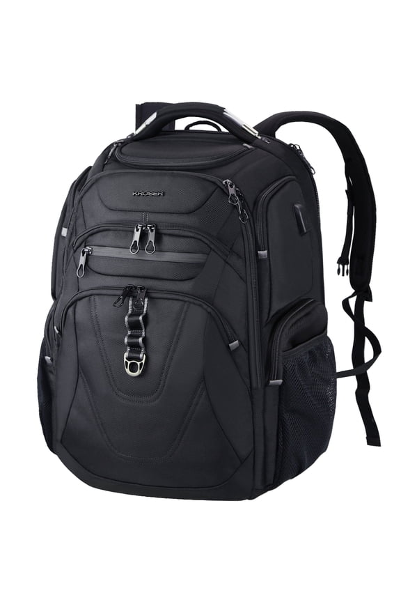 TSA Friendly Travel Laptop Backpack 18.4 inch XXXL Gaming Backpack-Black