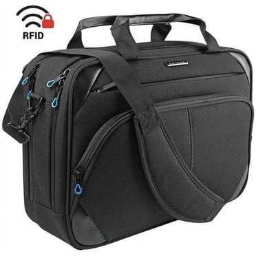 Kroser 15.6" Laptop Messenger Bag, Black
