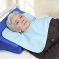 thumbnail image 1 of KRQAP Bed-bound Elderly Waterproof Saliva Catcher Adult Meal-Time Bib Apron Elderly Meal-Time Leak-Proof Neck Bib And Food Catcher, Home Improvement Clearance, 1 of 6