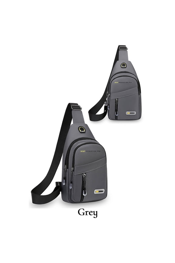 Chest Bag Men's Shoulder Bag Versatile Casual Small Backpack Multifunctional Running Sports Chest Bag, Home Items Under $10