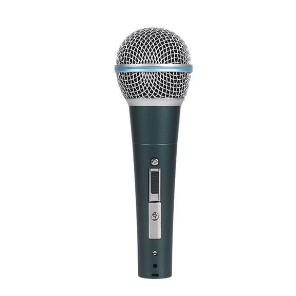 KRQAP Handheld Wired Microphone 3.5mm Jacks Dynamic Vocal Mic with 9.8ft Connecting Wired Ideally Suited for Speakers Karaoke Singings Machines