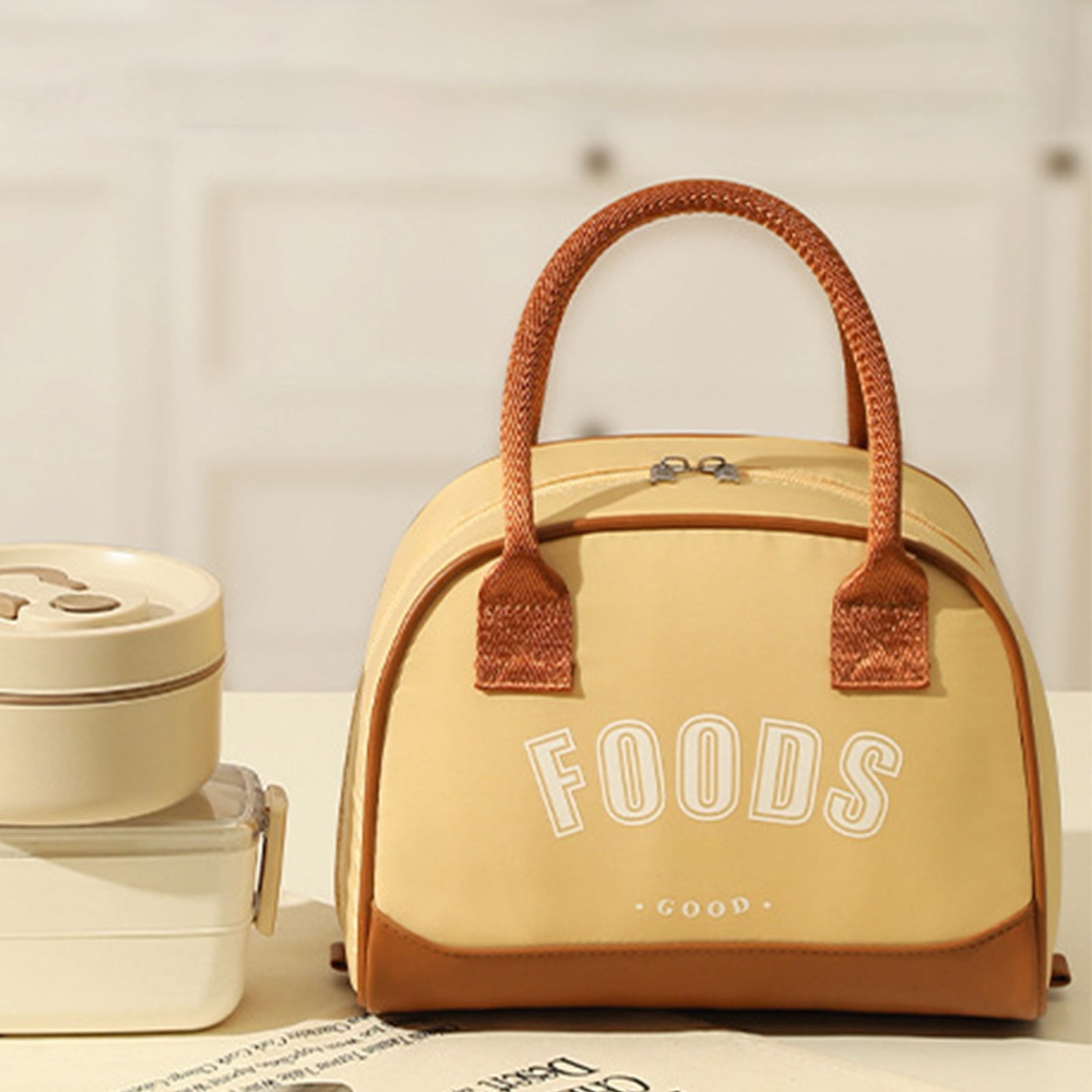 Lunch Box Rucksack KRQAP Insulated Lunch Box Bag Lunch Box Bag Lunch Box With Aluminum ...
