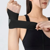KRQAP Sports Wrist Brace For Gym Workout Support Sprain Relief Tendonitis Protection Stabilizer For Men Women Basketball Volleyball, Must Have Household Items Clearance