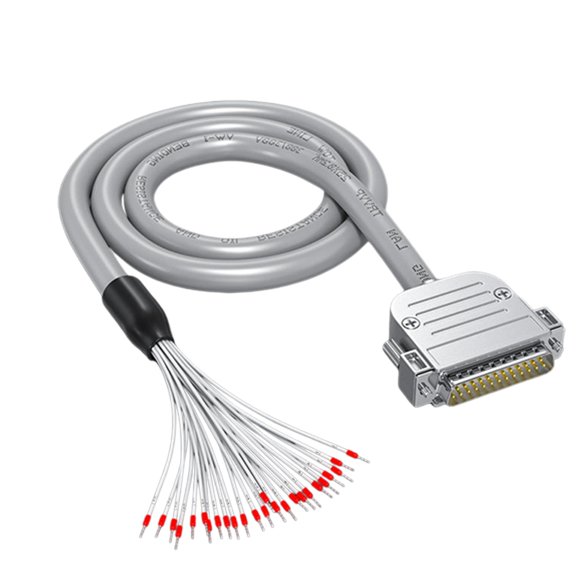 KRTYDBFZ 25Pin RS232 Extension Cable Double Shielded Male to Female Straight Through
