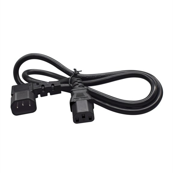 KRTYDBFZ 3 Prong Power Cord C14 Plug To C13 Extension Power Cable For Data Center