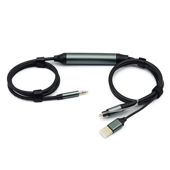 KRTYDBFZ Flexible Opticals Sound Cable Converts To 3.5mm With USB Power Input
